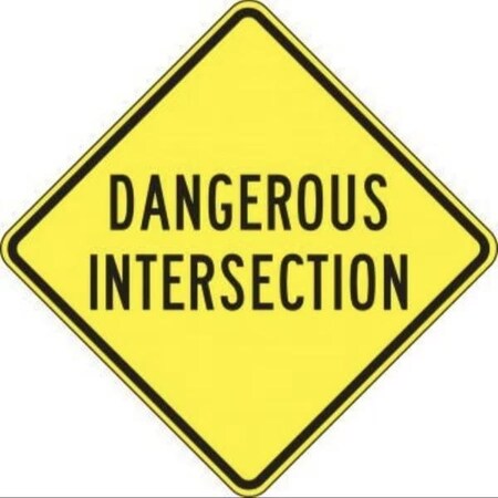 Accuform SURFACE  DRIVING CONDITIONS SIGN FRW451DP FRW451DP